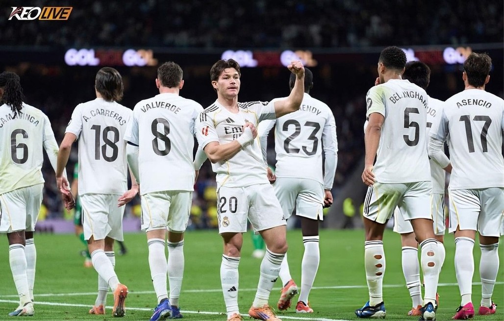 Chiến thắng 5 sao của Real | Keolive