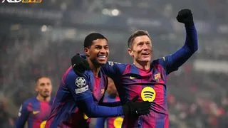 Hình ảnh cho bài Barcelona vượt khó trước Slavia Prague trong trận cầu có 6 bàn thắng