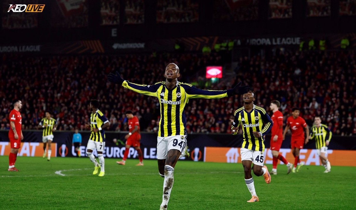 Fenerbahce đang bất bại 5 trận liên tiếp vòng league phase | Keolive