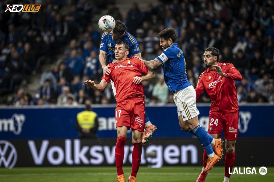 Hai đội cầm hoà không bàn thắng ở trận lượt đi | Keolive