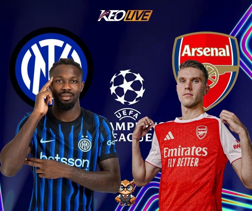 Cuộc đối đầu giữa Inter vs Arsenal | Keolive