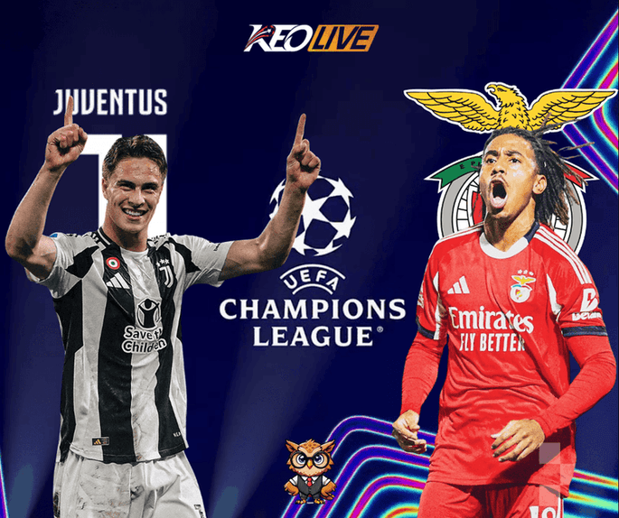 Juventus vs Benfica | Keolive
