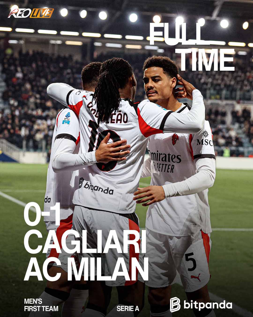Cagliari 0-1 AC Milan | Keolive