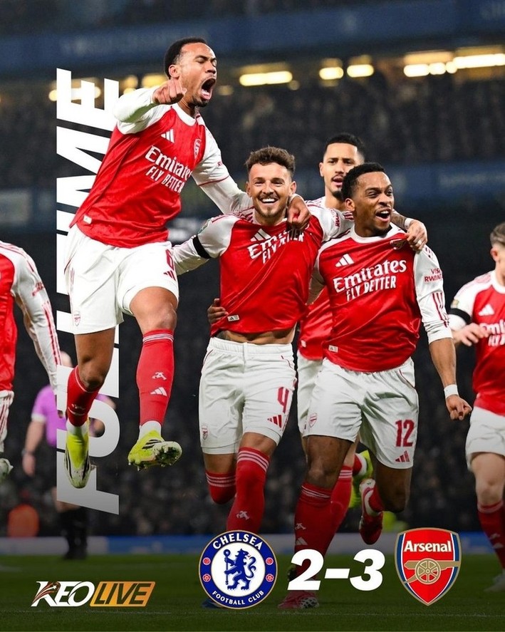 Chelsea 2-3 Arsenal | Keolive