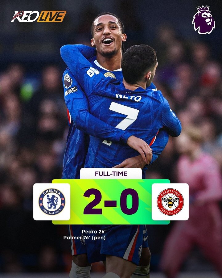 Chelsea 2-0 Brentford | Keolive