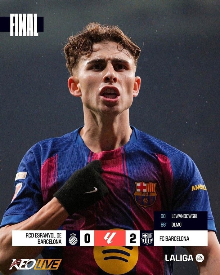 Espanyol 0-2 Barcelona | Keolive