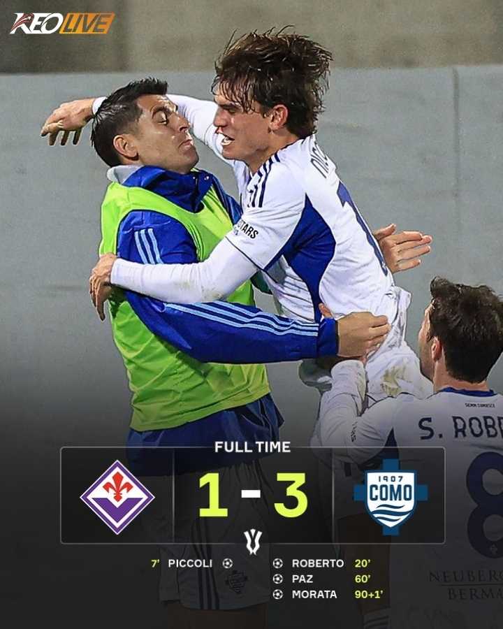 Fiorentina 1-3 Como | Keolive