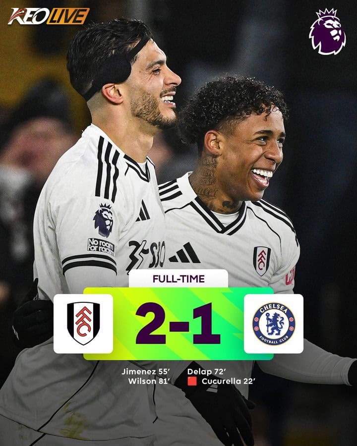 Fulham 2-1 Chelsea | Keolive