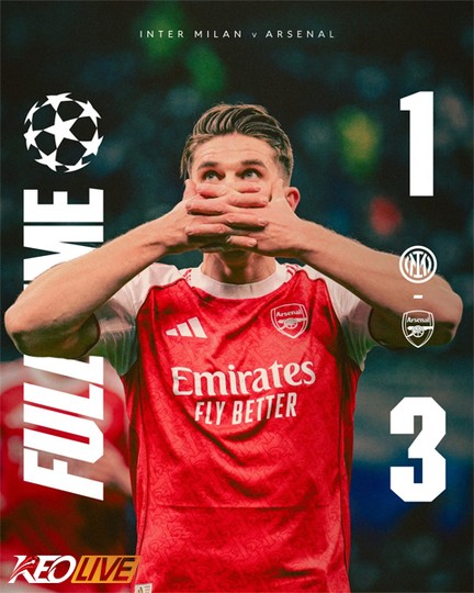 Inter Milan 1-3 Arsenal | Keolive