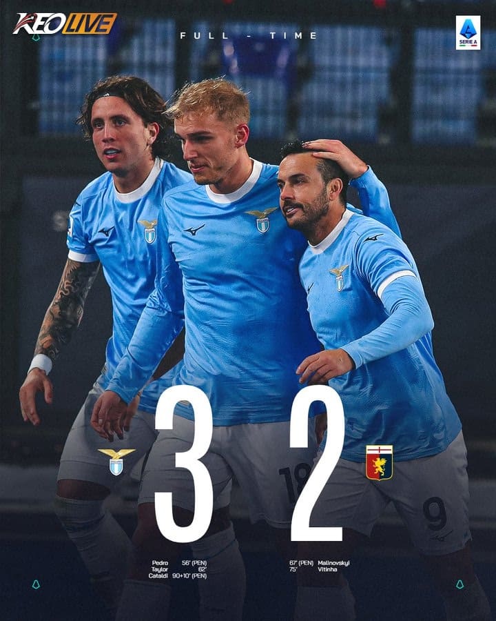 Lazio 3-2 Genoa | Keolive