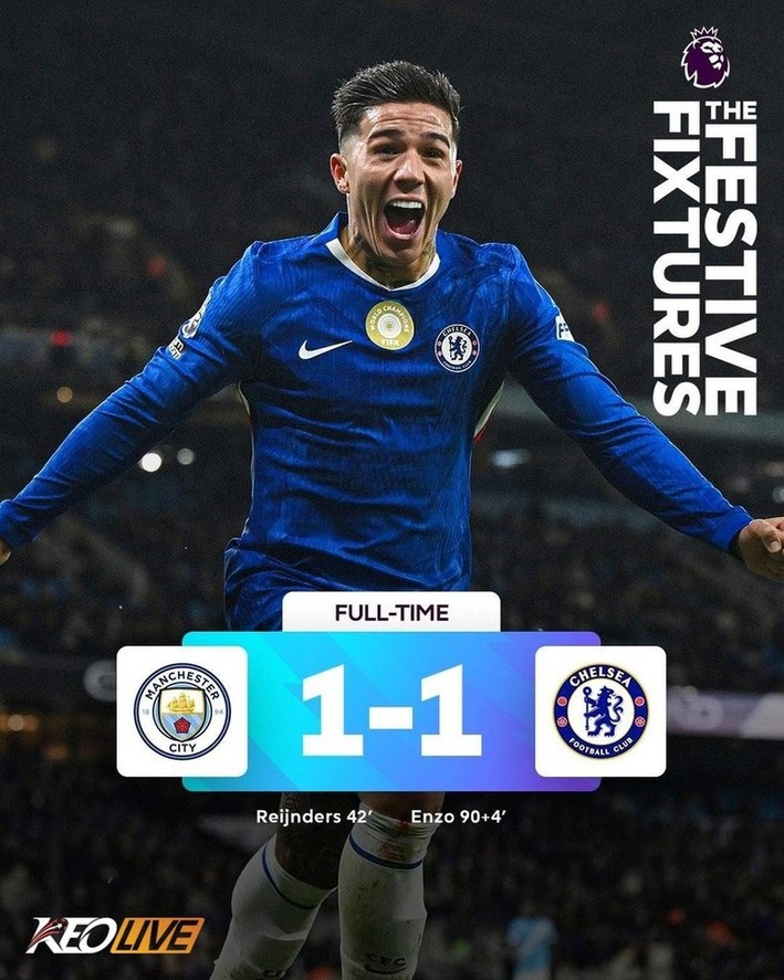 Manchester City 1-1 Chelsea | Keolive