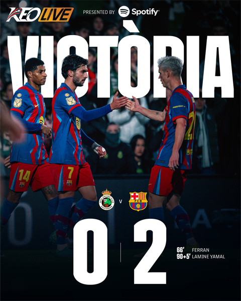 Racing Santander 0-2 Barcelona | Keolive