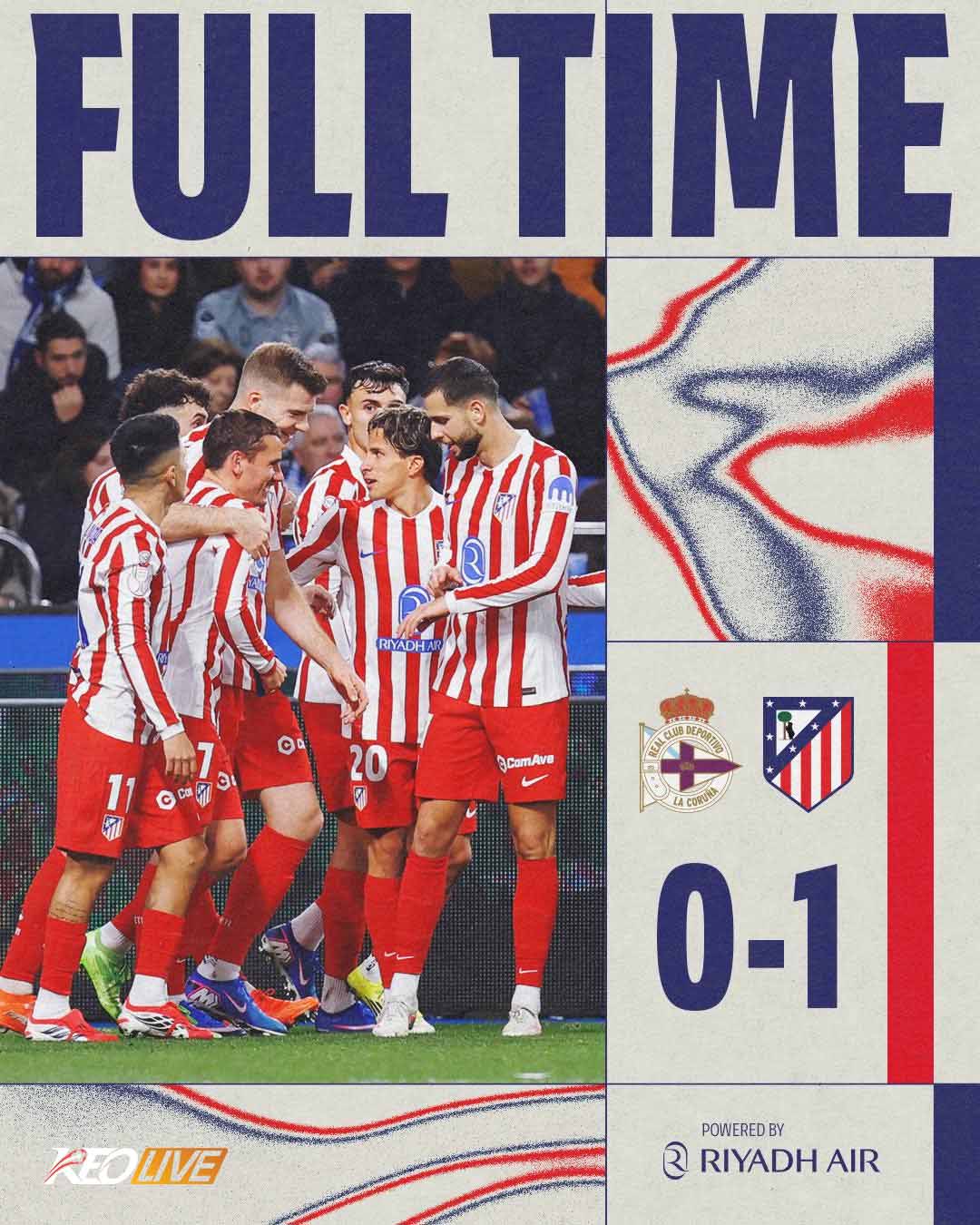 Deportivo La Curona 0-1 Atlético Madrid | Keolive