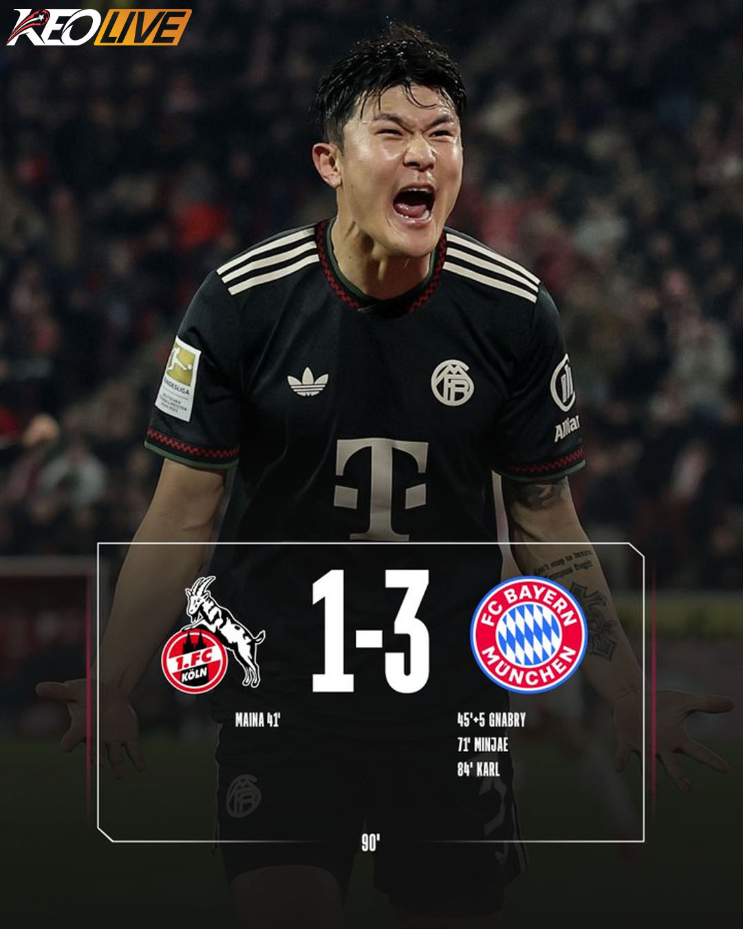 FC Koln 1-3 Bayern Munich | Keolive
