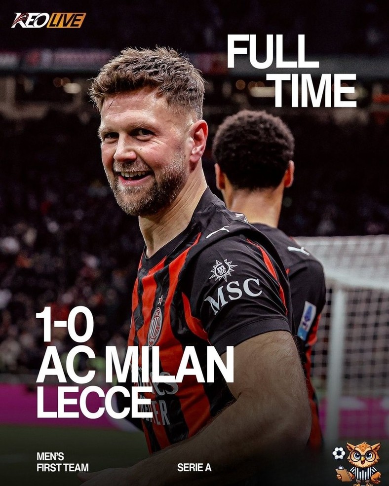 Milan 1-0 Lecce | Keolive