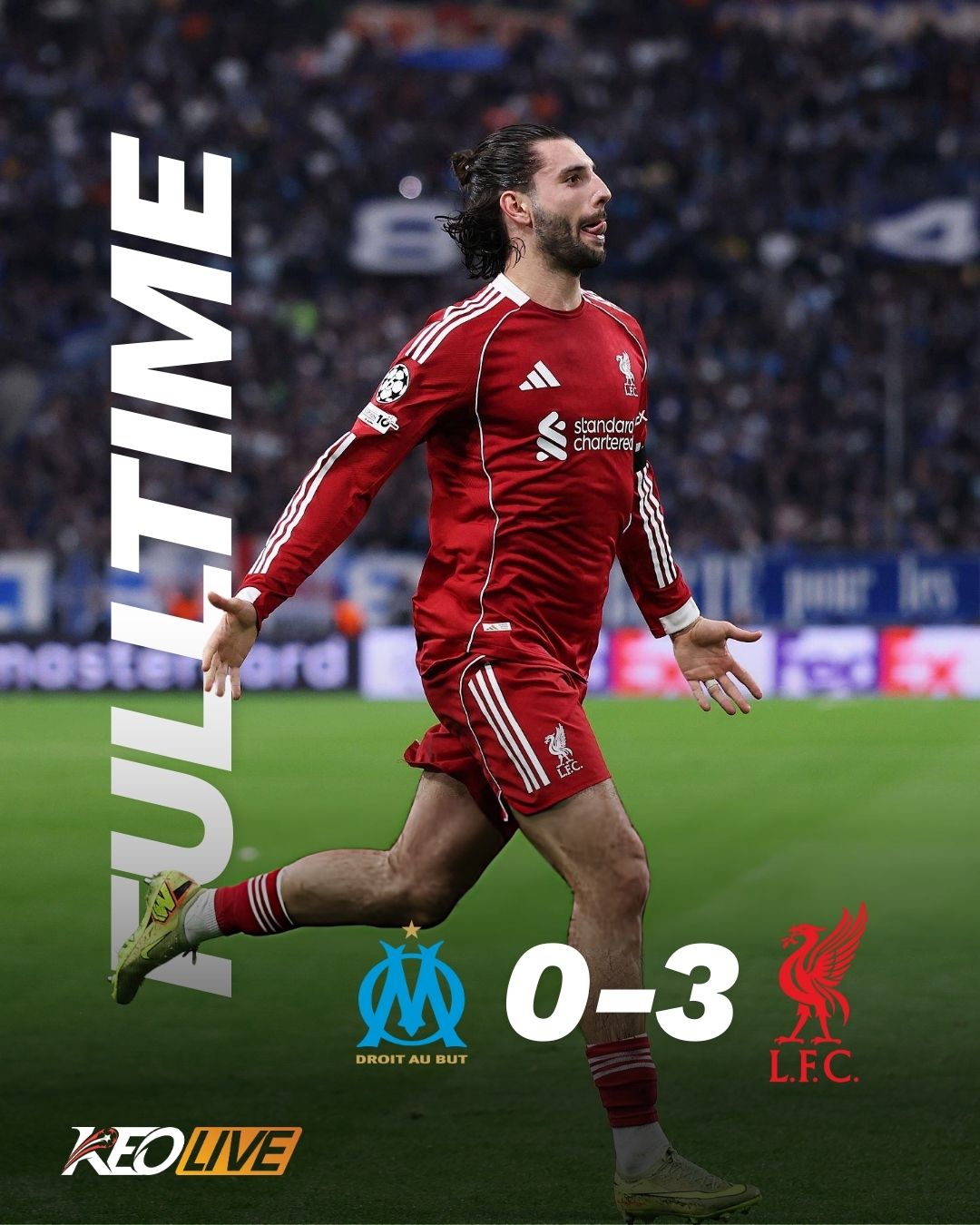 Olympique Marseille 0-3 Liverpool | Keolive