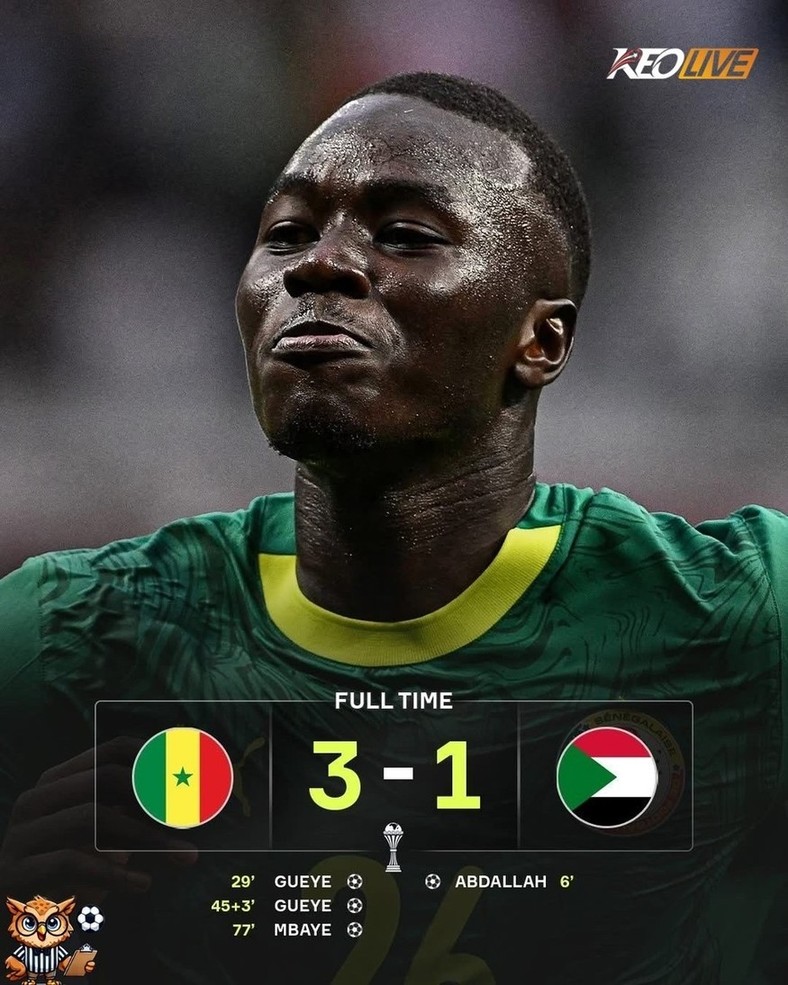 Senegal 3-1 Sudan | Keolive