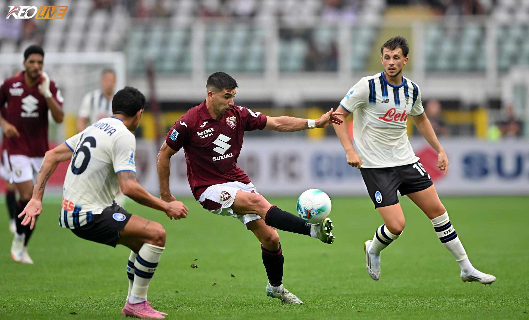 Lần gặp nhau gần nhất Atalanta vs Torino | Keolive