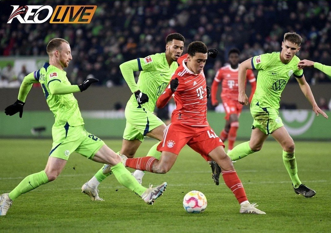 Lần gặp nhau gần nhất giữa Bayern Munich vs Wolfsburg | Keolive