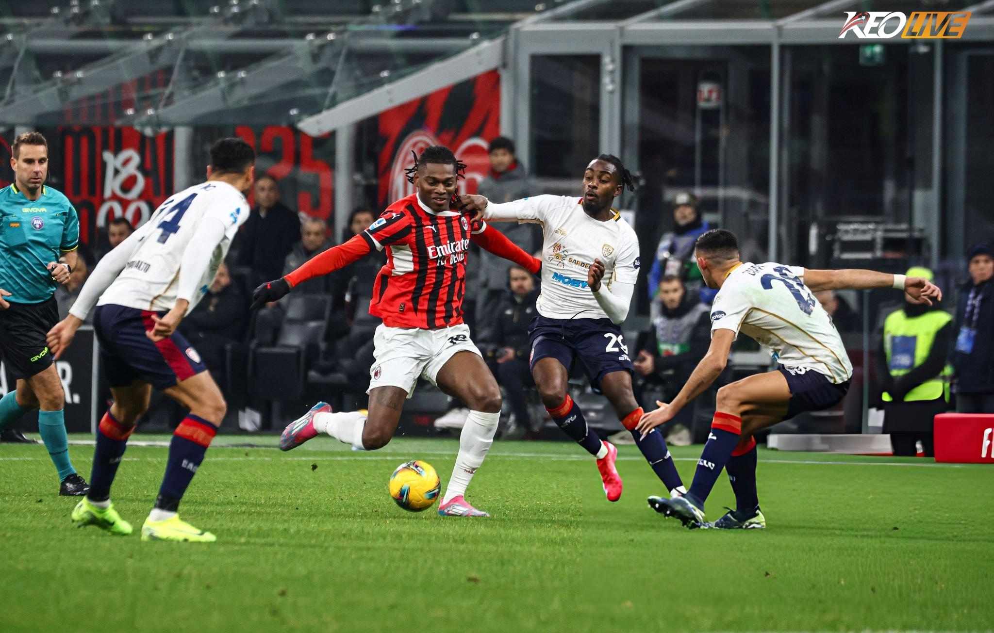 Lần gặp nhau gần nhất Cagliari vs Milan | Keolive