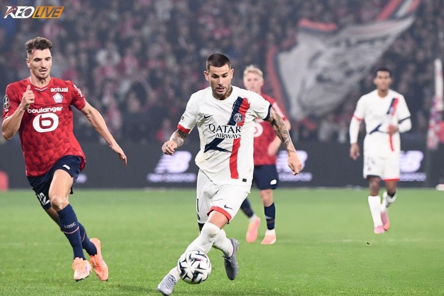 Lần gặp nhau gần nhất của PSG vs Lille | Keolive