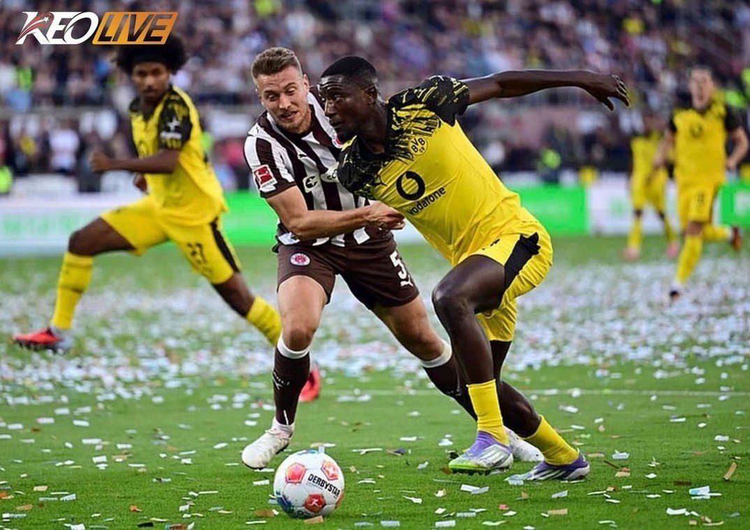 Lần gặp nhau gần nhất giữa Dortmund vs St. Pauli | Keolive