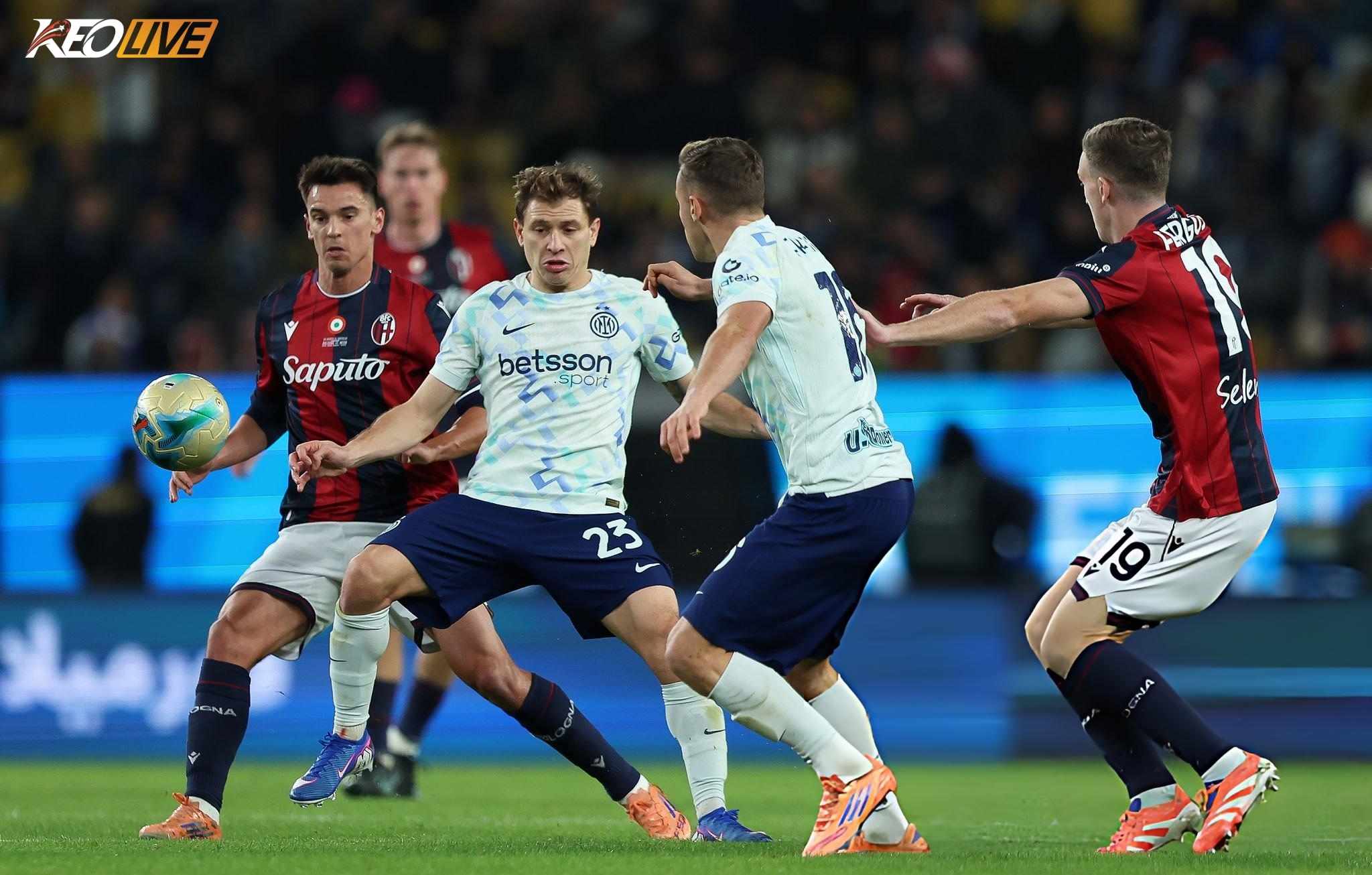 Lần gặp nhau gần nhất Inter vs Bologna | Keolive