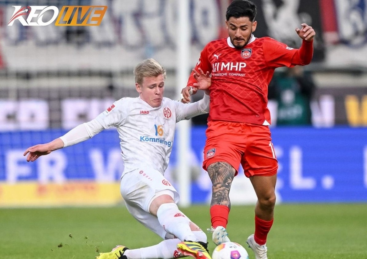 Lần gặp nhau gần nhất giữa Mainz 05 vs Heidenheim | Keolive