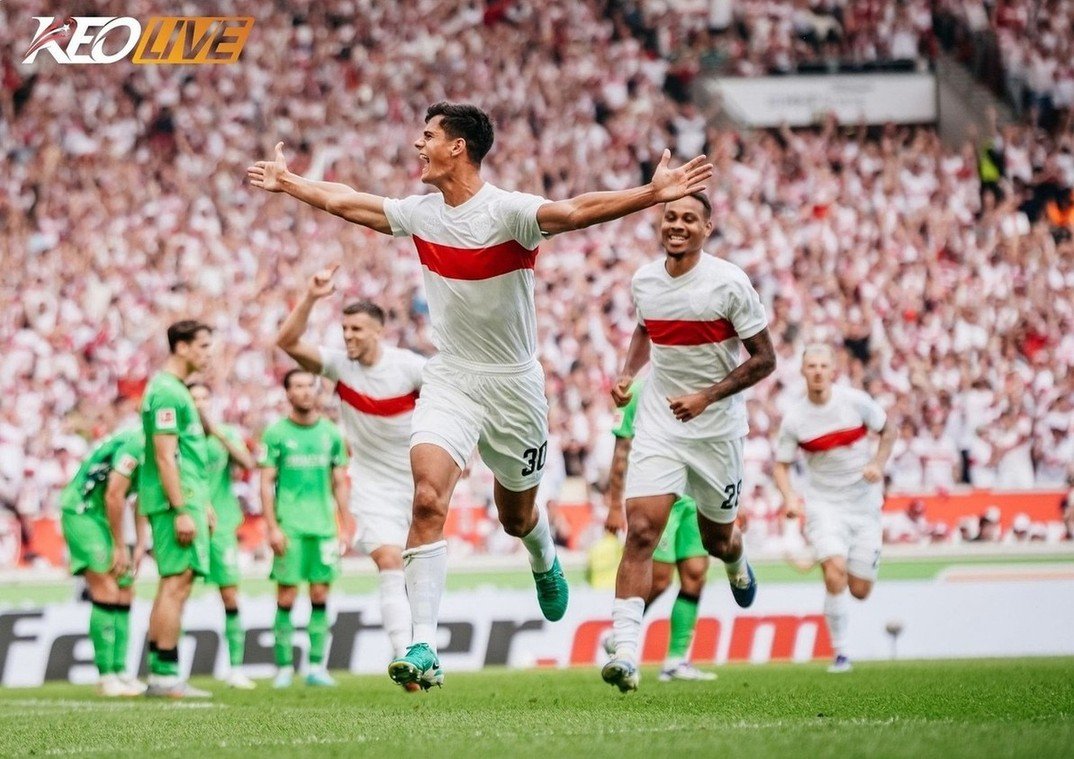 Lần gặp nhau gần nhất giữa M'gladbach vs Stuttgart | Keolive