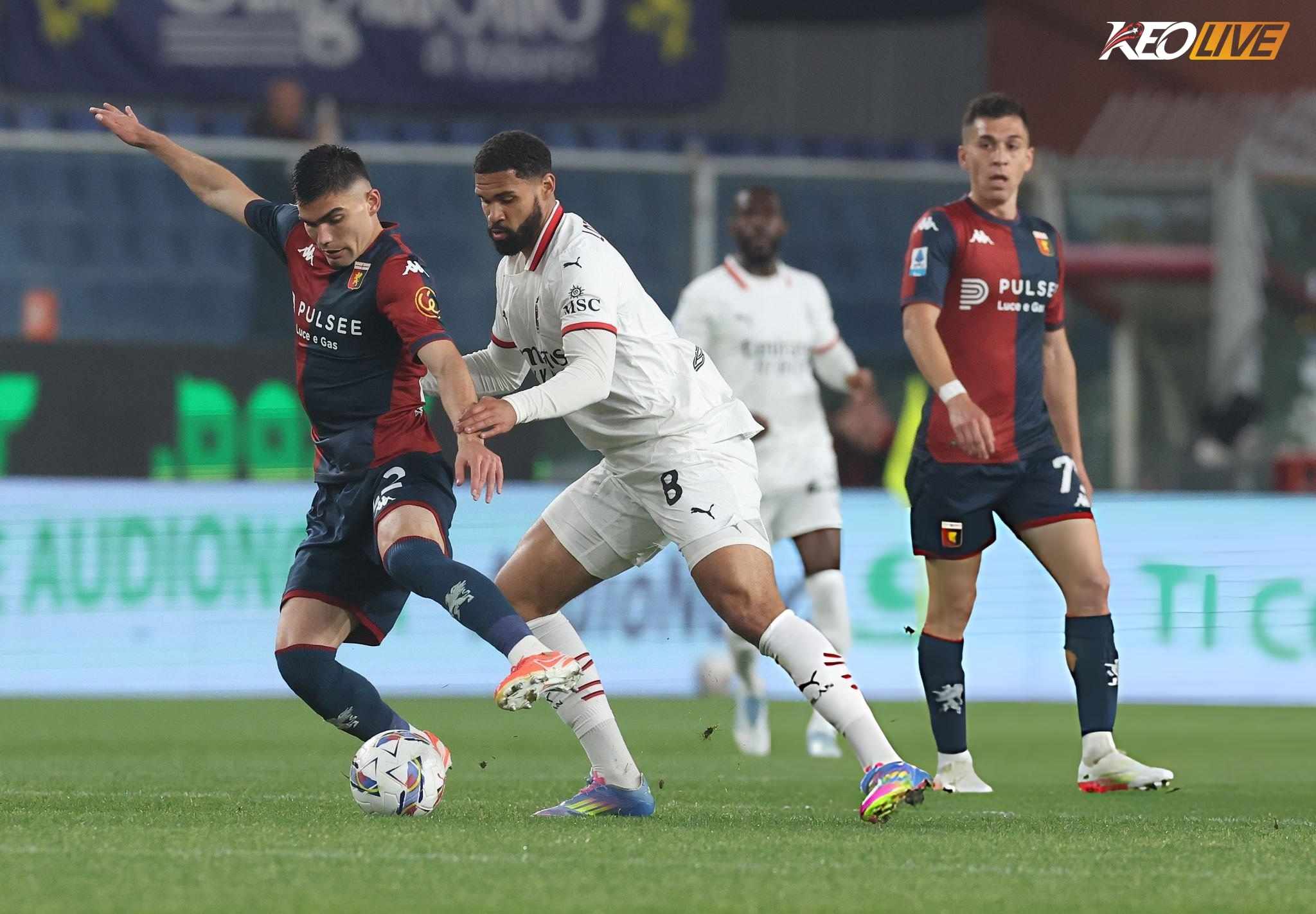 Lần gặp nháu gần nhất Milan vs Genoa | Keolive