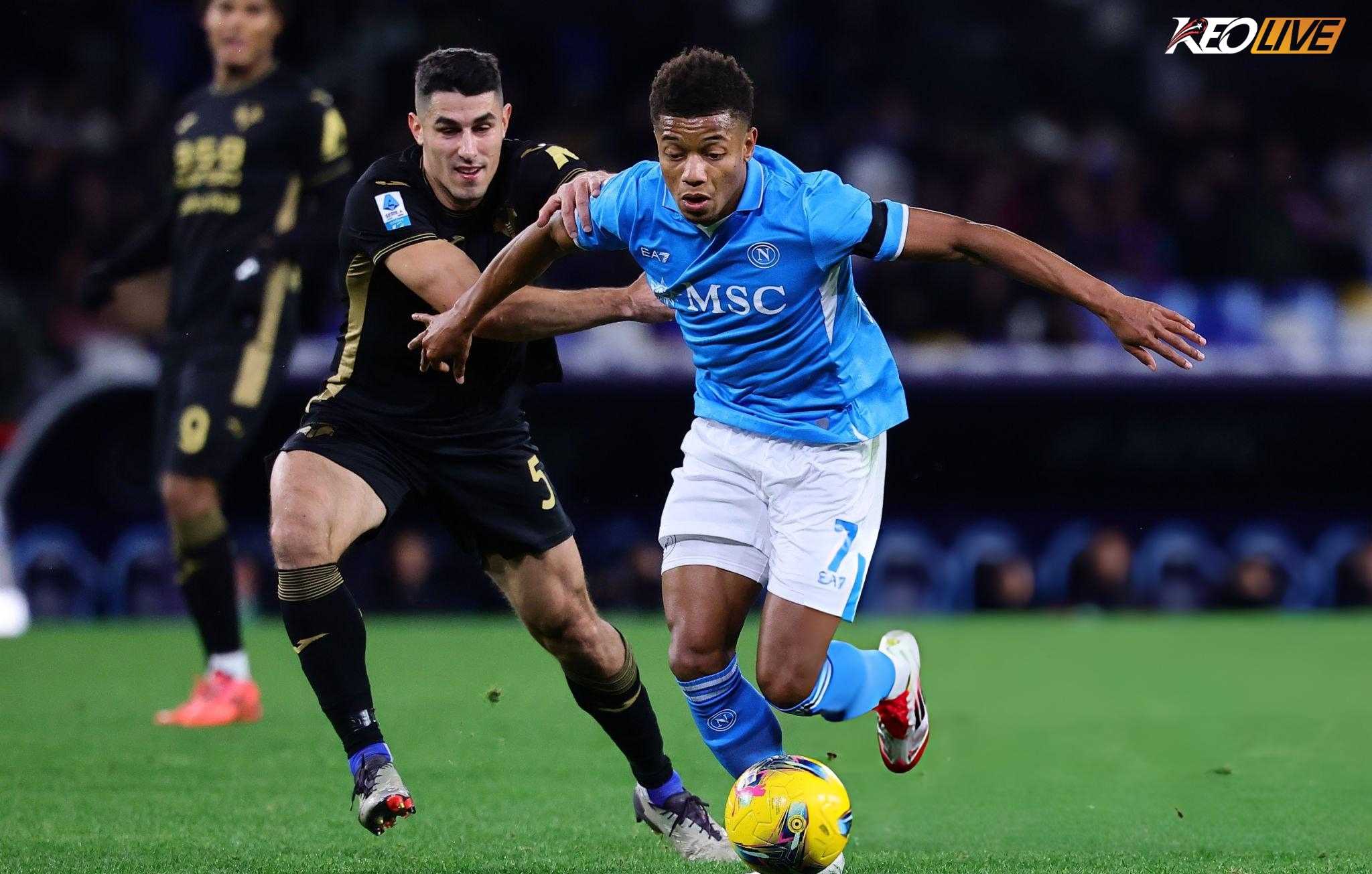 Lần gặp nhau gần nhất Napoli vs Hellas Verona | Keolive