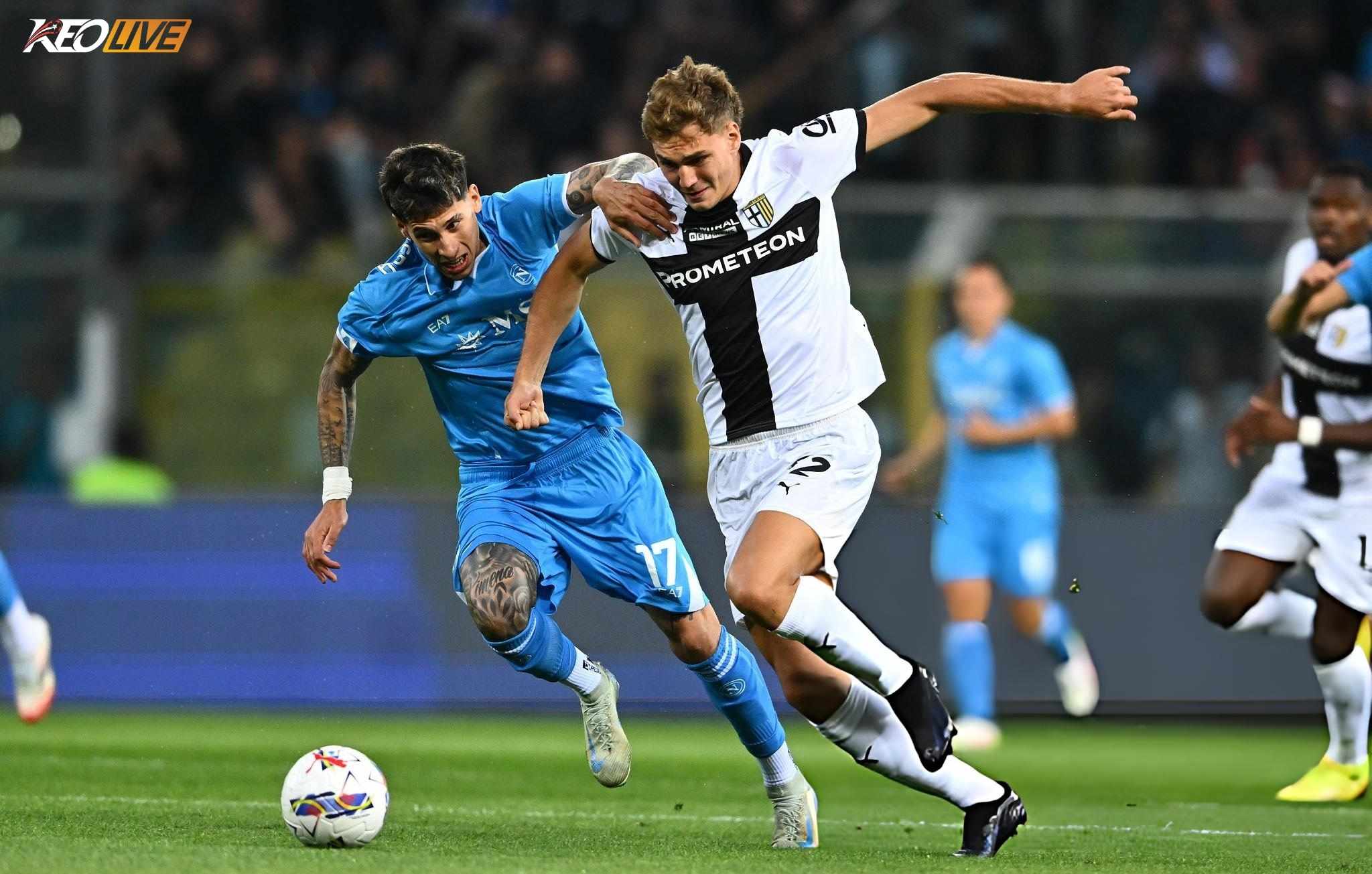 Lần gặp nhau gần nhất Napoli vs Parma | Keolive