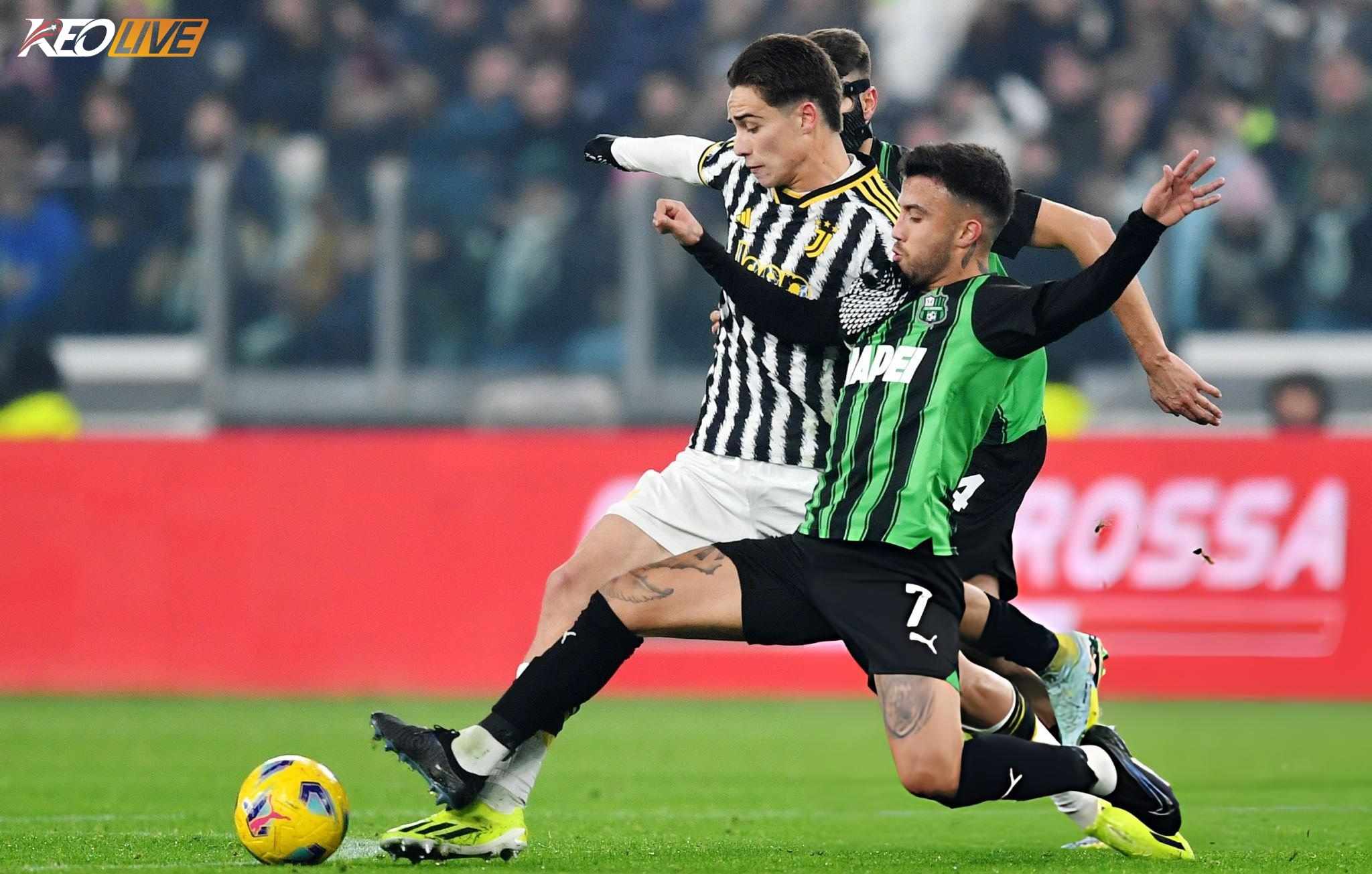Lần gặp nhau gần nhất Sassuolo vs Juventus | Keolive