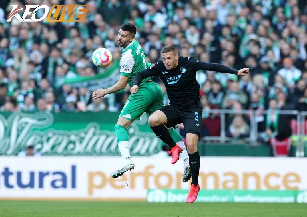 Lần gặp nhau gần nhất giữa Werder Bremen vs Hoffenheim | Keolive