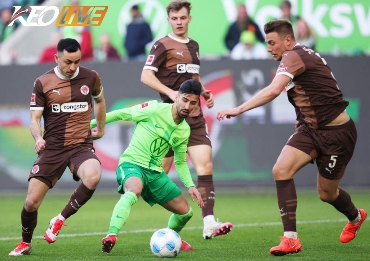 Lần gặp nhau gần nhất giữa Wolfsburg vs St. Pauli | Keolive