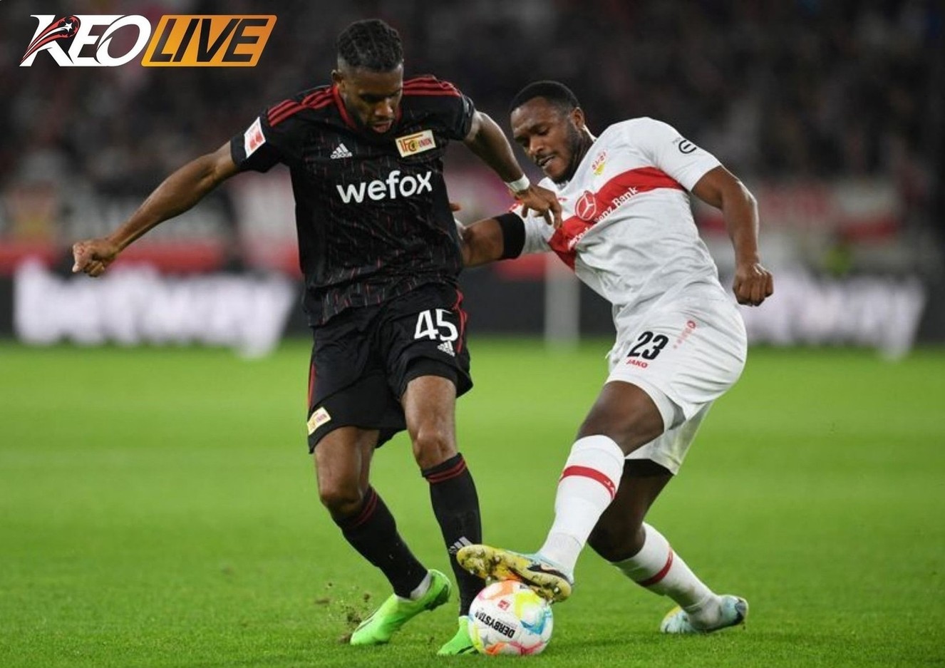 Lần gặp nhau gần nhất giữa Stuttgart vs Union Berlin | Keolive