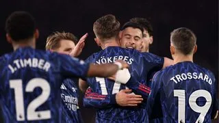 Hình ảnh cho bài Hủy diệt Leeds ngay tại Elland Road, Arsenal giữ chắc ngôi đầu bảng