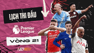 Lịch thi đấu vòng 21 Ngoại hạng Anh 2025/26: Pháo Thủ đòi nợ The Kop