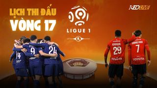 Lịch thi đấu vòng 17 Ligue 1 2025/26: Tâm điểm cho cuộc chiến top đầu