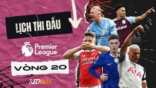 Hình ảnh cho bài Lịch thi đấu vòng 20 Premier League 2025/26: Giữ vững ngôi đầu