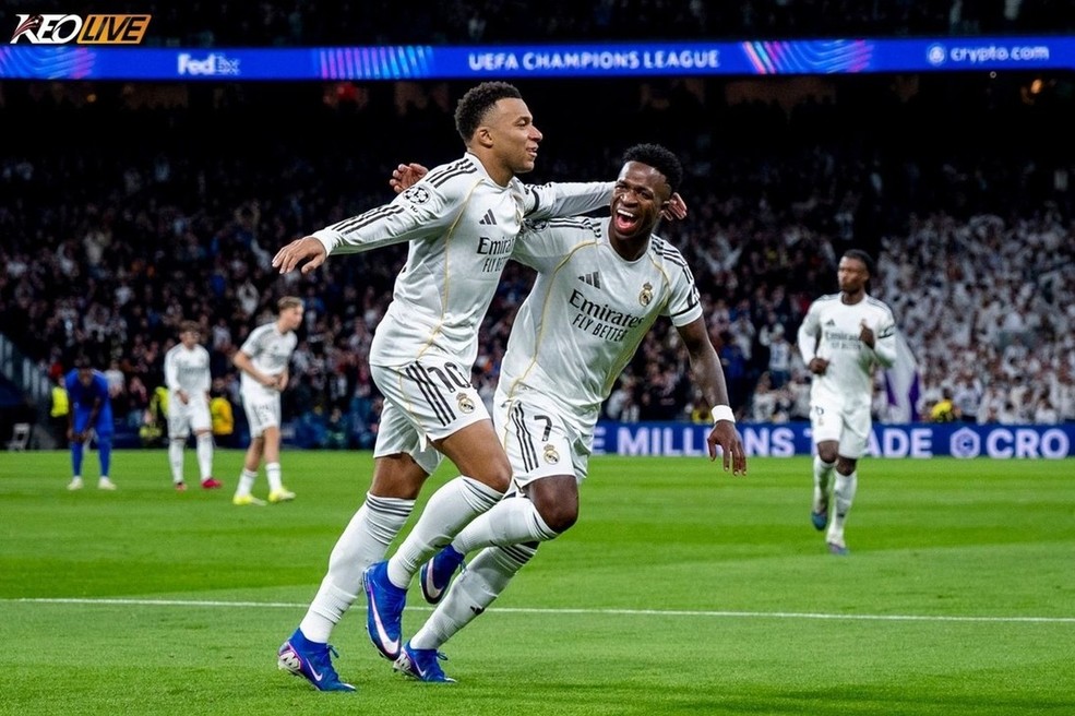 Tiền đạo người Pháp tỏa sáng rực rỡ tại Champions League | Keolive