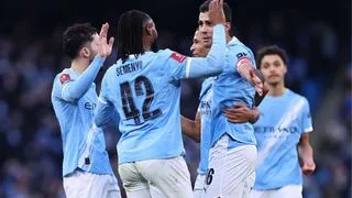 Hình ảnh cho bài Man City hủy diệt Exeter 10-1, Semenyo nhận ngay MVP ngày ra mắt