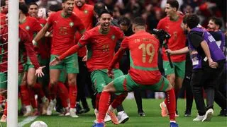 Hình ảnh cho bài Bounou hóa người hùng, Morocco vào chung kết AFCON sau loạt luân lưu