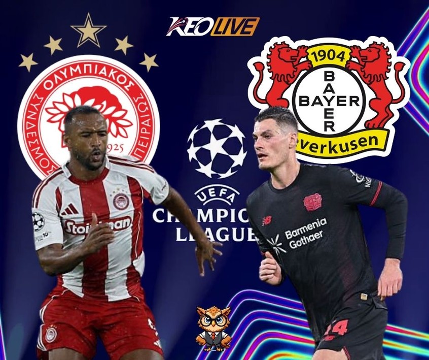 Cuộc đối đầu giữa Olympiacos vs Bayer Leverkusen | Keolive