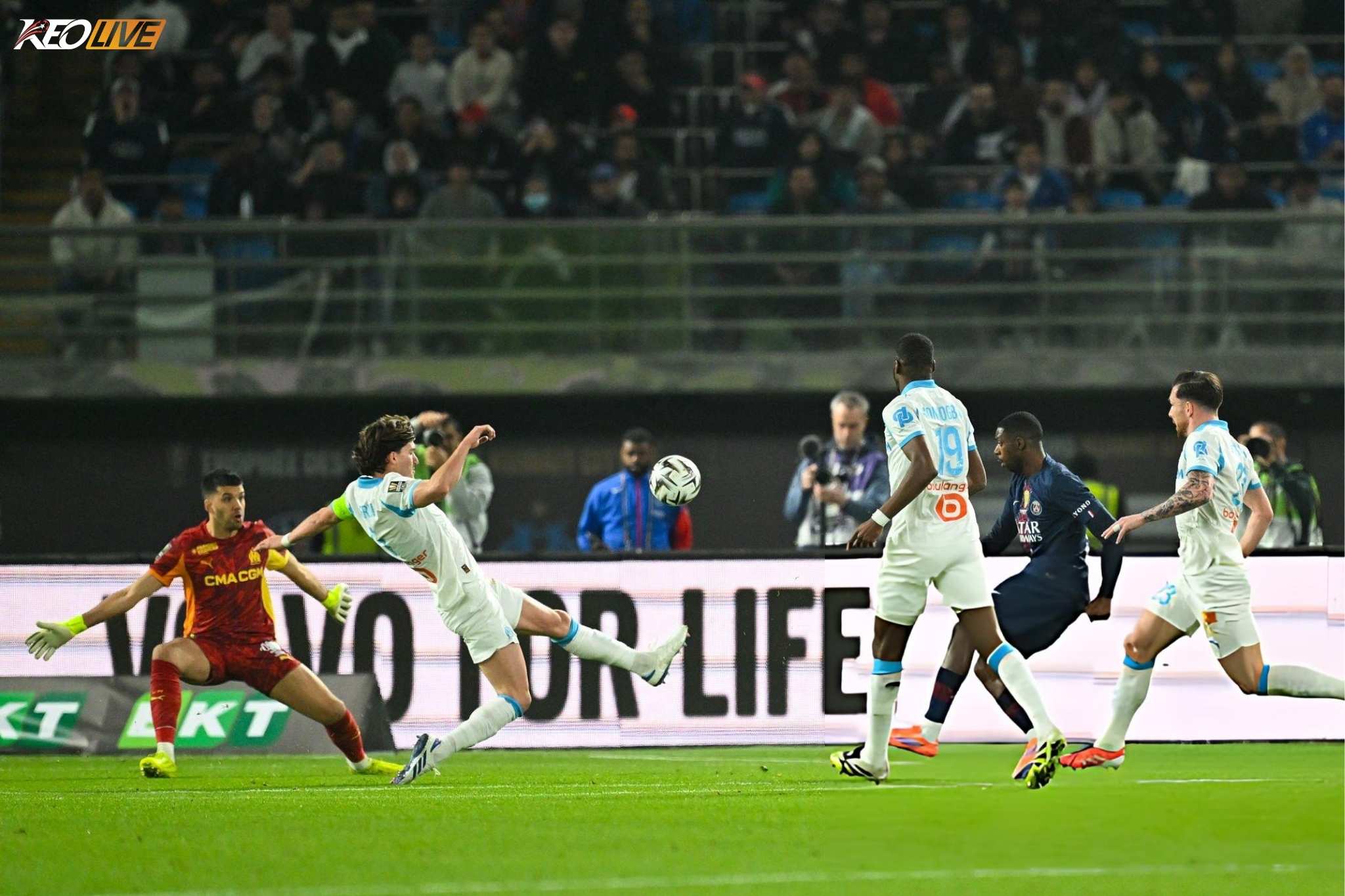 Dembélé mở tỉ số cho PSG | Keolive