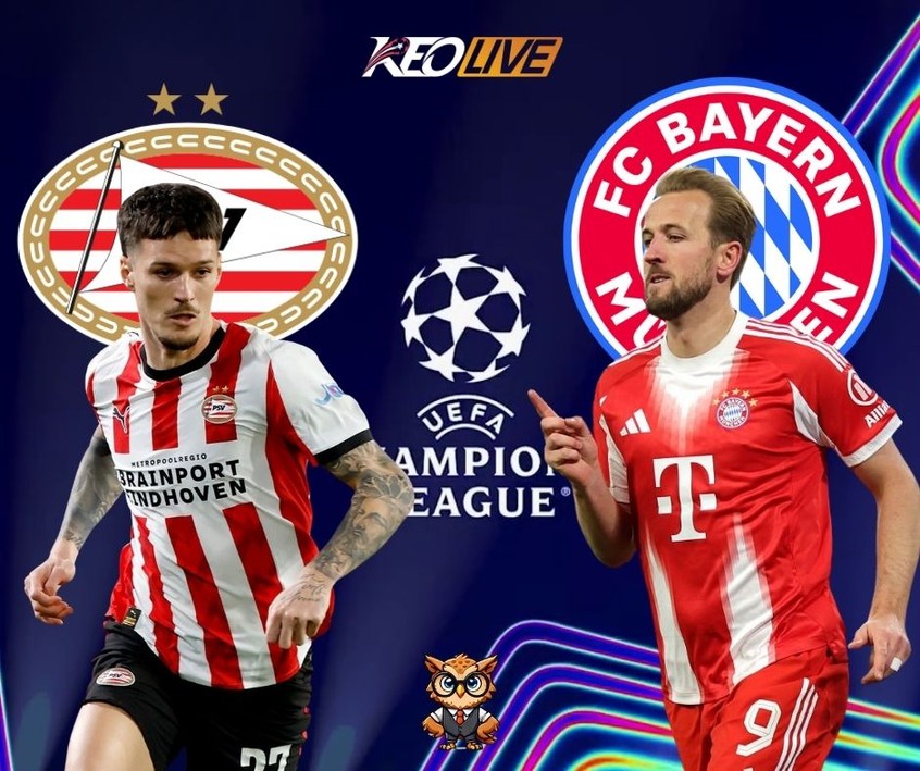 PSV Eindhoven vs Bayern München | Keolive