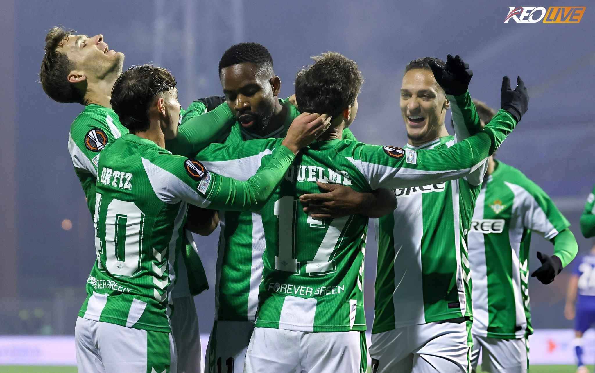 Real Betis tận dụng lợi thế sân nhà, quyết tránh vòng xoáy play-off | Keolive
