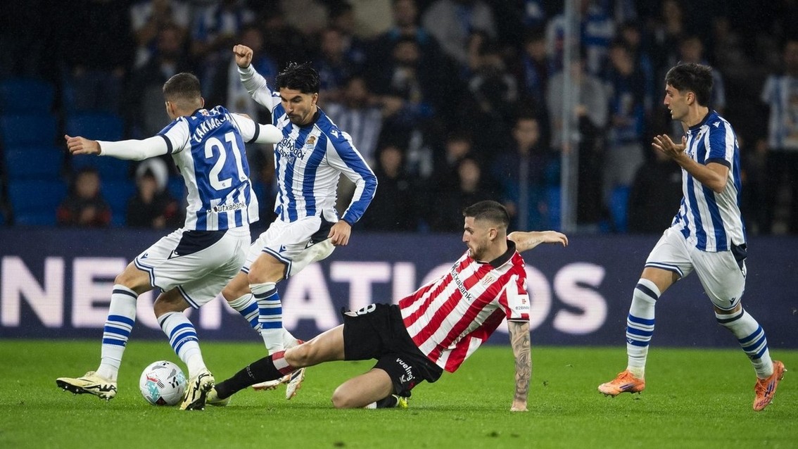 Real Sociedad đã thắng Athletic Club 3-2 ở lượt đi | Keolive