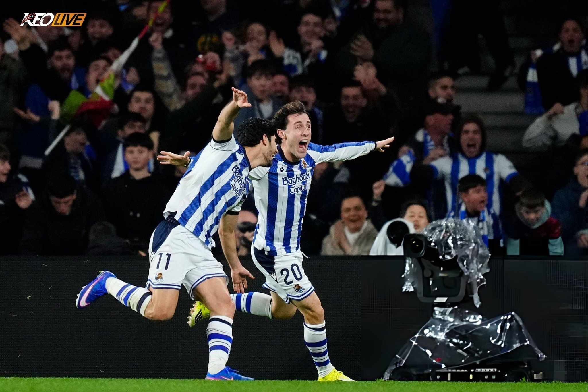 Real tái lập thế dẫn bàn ngay lập tức | Keolive