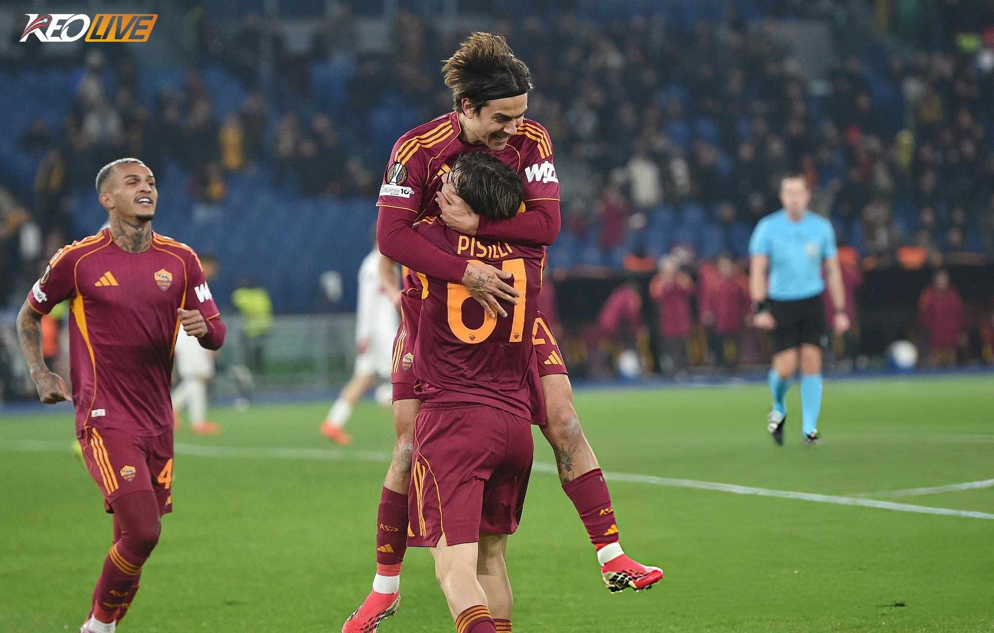 Roma quyết tâm giành 3 điểm tránh rớt xuống nhóm play-off | Keolive